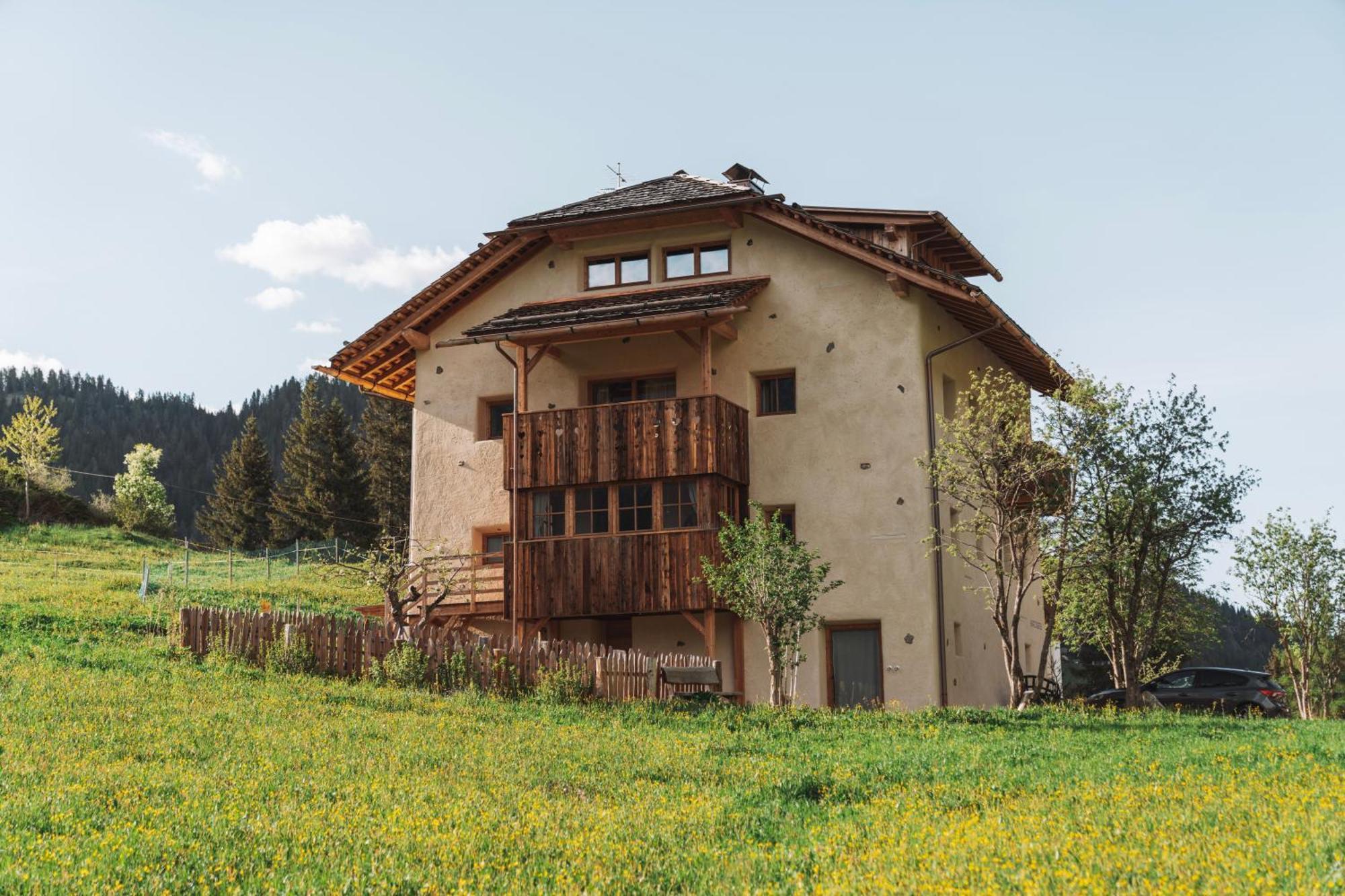 Sotciastel Antico Chalet Abtei Exterior foto